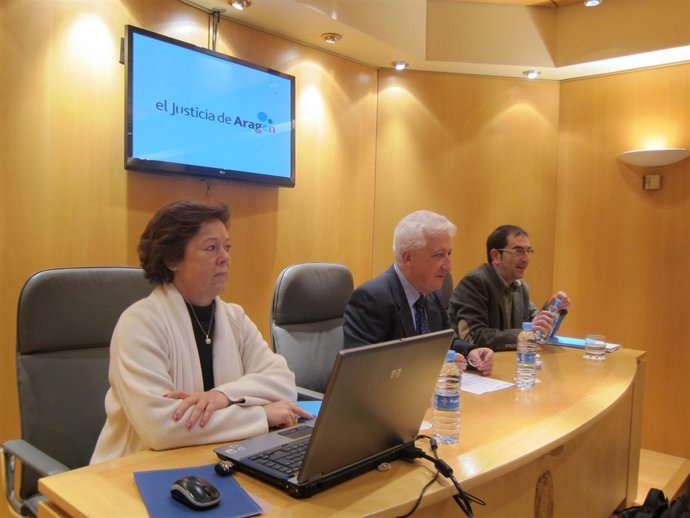 Dominique Antoni, Fernando García Vicente y Pedro Coduras.