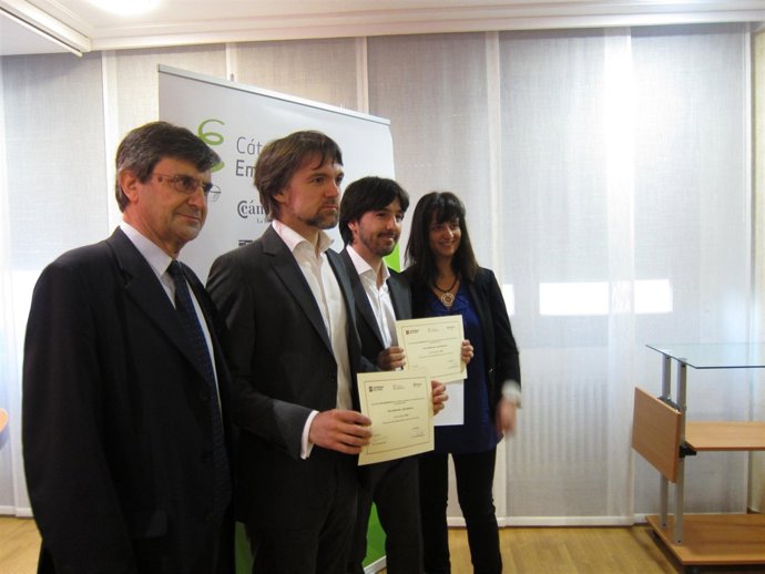 Ganadores del Premio al mejor emprendedor 2012