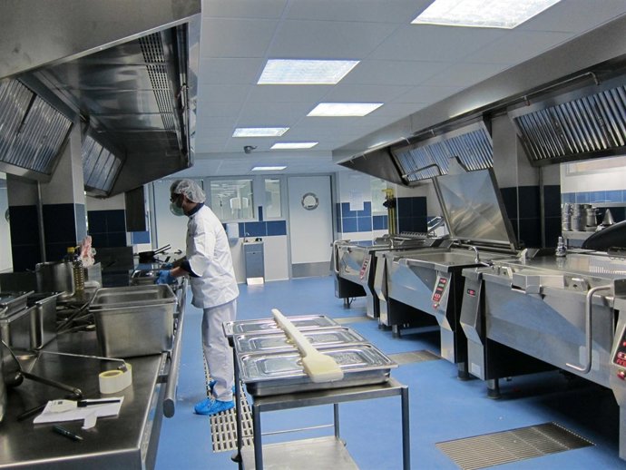 Cocinas del Hospital Virgen del Camino.