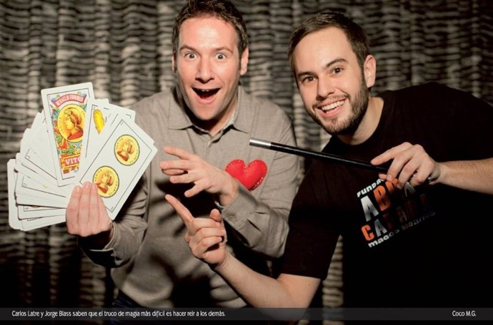 Carlos Latre Calendario Solidario Fundación Abracadabra 2013