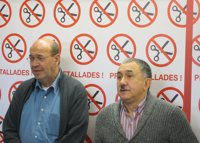 Gallego (CC.OO) y Álvarez (UGT) ven margen para la adjudicación del turismo de Nissan a Barcelona