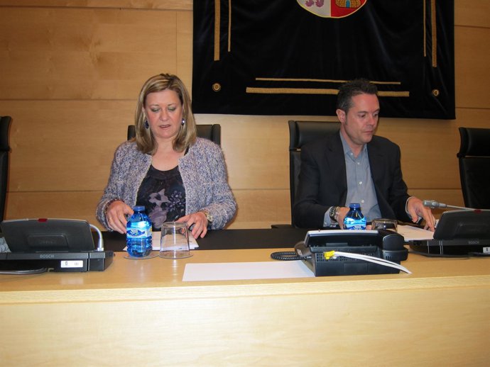 La consejera de Hacienda, Pilar Del Olmo