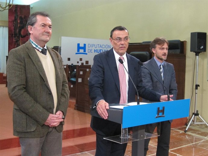 El presidente de la Diputación Provincial de Huelva, Ignacio Caraballo.