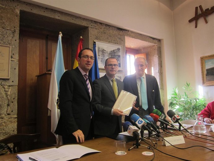 Presentación del testamento del mariscal Pardo de Cela