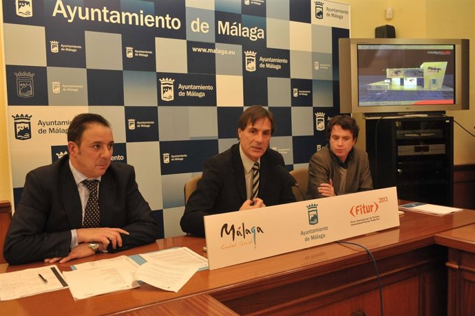 Hernández, Caneda y Quereda presentan Málaga ciudad en Fitur 2013