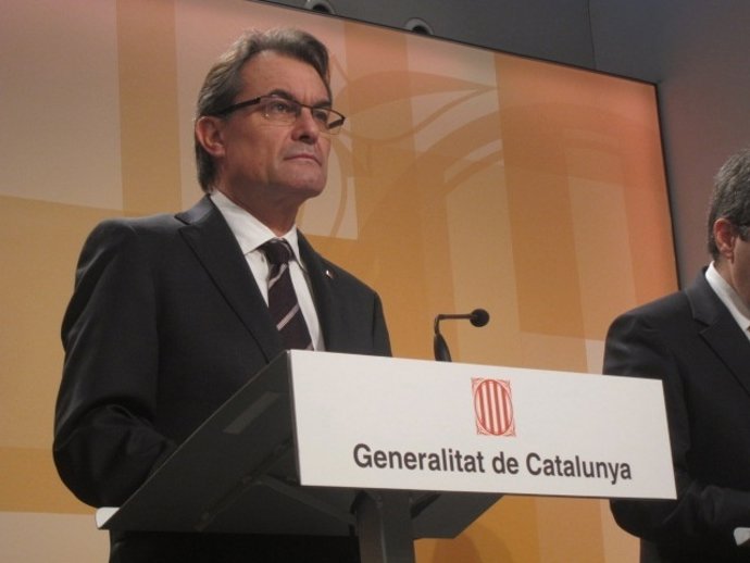 Artur Mas, presidente de la Generalitat