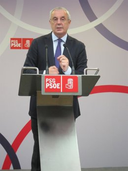 El secretario xeral del PSdeG, Pachi Vázquez
