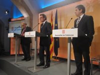 AMP.- Mas atribuye a la "deslealtad" del Estado el incumplimiento del déficit catalán en 2012