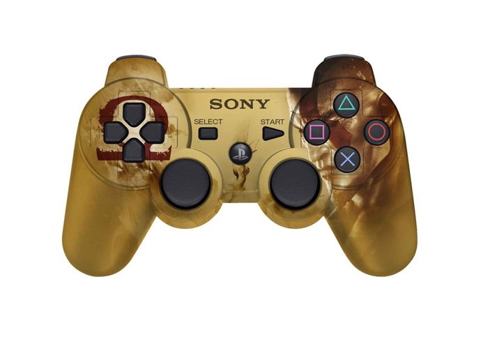 Mando dualshock 3 de God of War