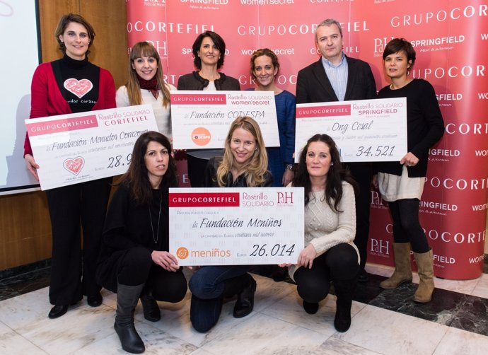 Grupo Cortefiel dona más de 116.000 euros a cuatro proyectos sociales