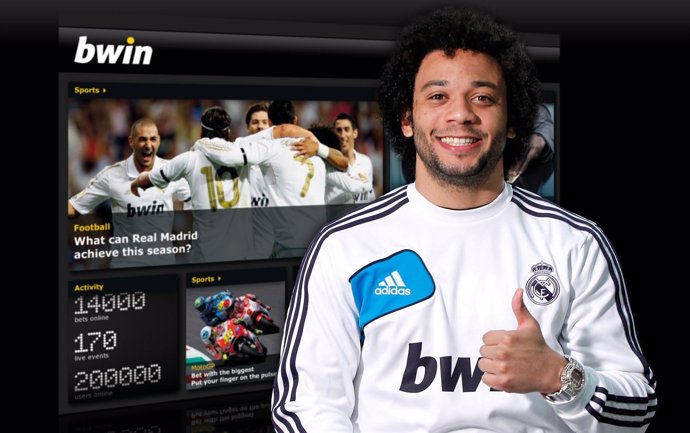 Marcelo, del Real Madrid 