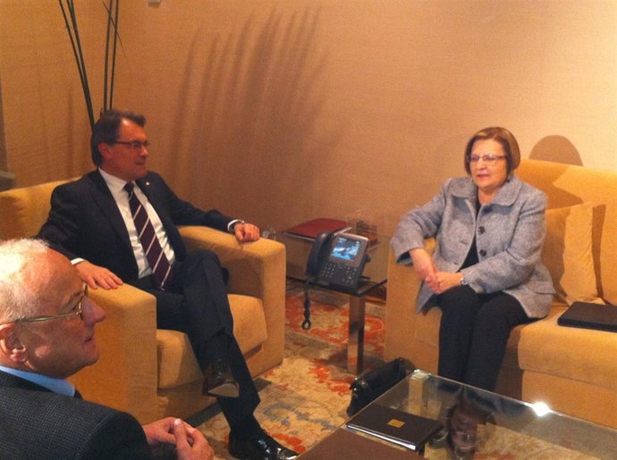 Artur Mas y Antonia Gil