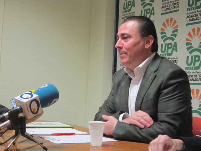 El secretario general de UPA en Andalucía, Agustín Rodríguez.