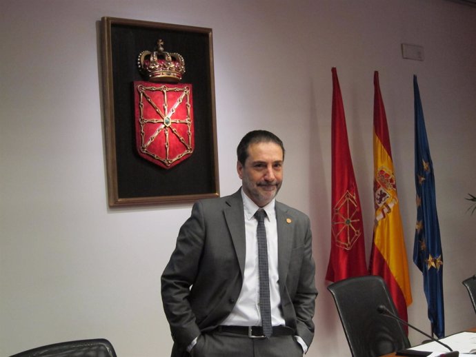 El presidente de la Cámara de Comptos, Helio Robleda.