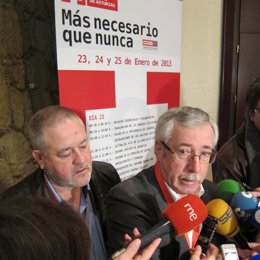 Antonio Pino E Ignacio Fernández Toxo