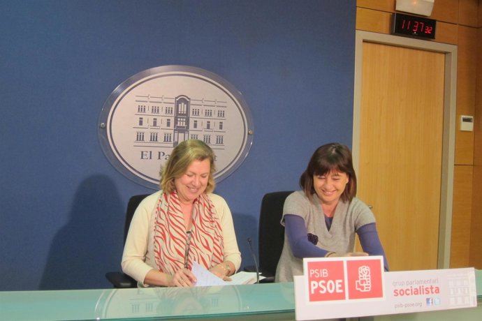 Francina Armengol y Lourdes Aguiló