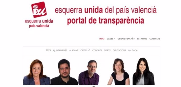 Portal de Transparencia de EUPV