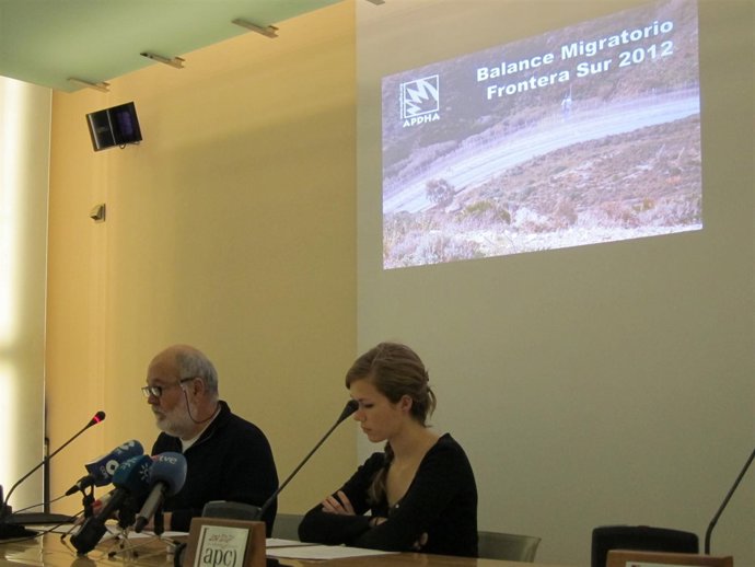 Presentación del informe Frontera Sur por la Apdha
