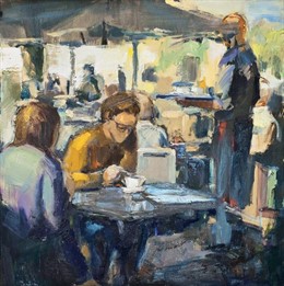 Una de las obras de Sancho