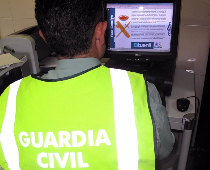 Guardia Civil, redes sociales, internet