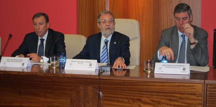 Juan José Mateos, Marcos Sacristán y José Vicente de los Mozos