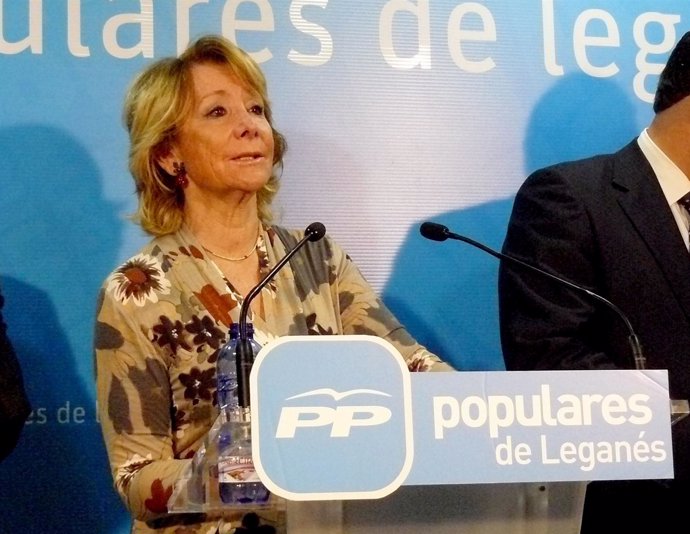 Aguirre, tras presidir el comité de dirección del partido