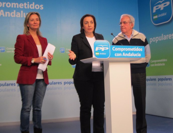 Rueda de prensa del PP-A este miércoles en Sevilla