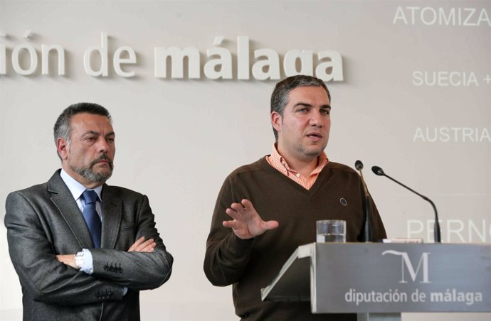 Elías Bendodo y Manuel García Peláez