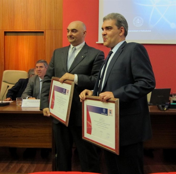 Antonio Ferreras, de Telefónica I+D (drcha) y José Carlos Rodríguez, de Bioforge