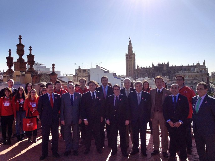 Presentación de la agenda de trabajo de Sevilla en Fitur