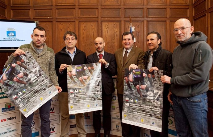 Presentación del Cross de San Sebastián