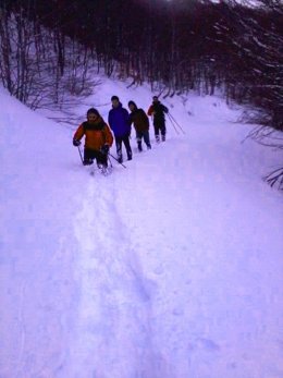 Rescate de los peregrinos coreanos aislados en el refugio de Izandorre. 