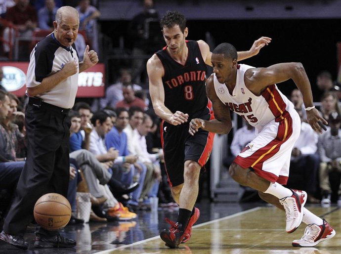 José Manuel Calderón y Mario Chalmers, Heat-Raptors