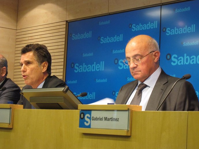 J.Guardiola y J.Oliu, Banco Sabadell