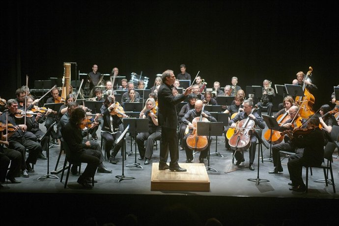 La Orquesta de Valencia en una salida a La Rambleta