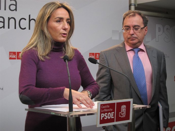 Tolón y Mora en rueda de prensa