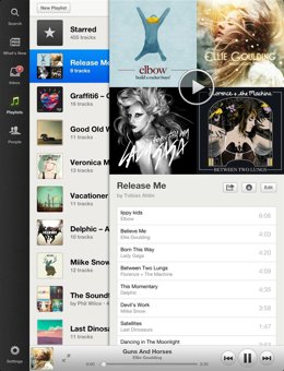 Spotify para iPad