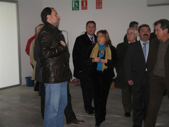 Gálvez en la presentación del proyecto hoy