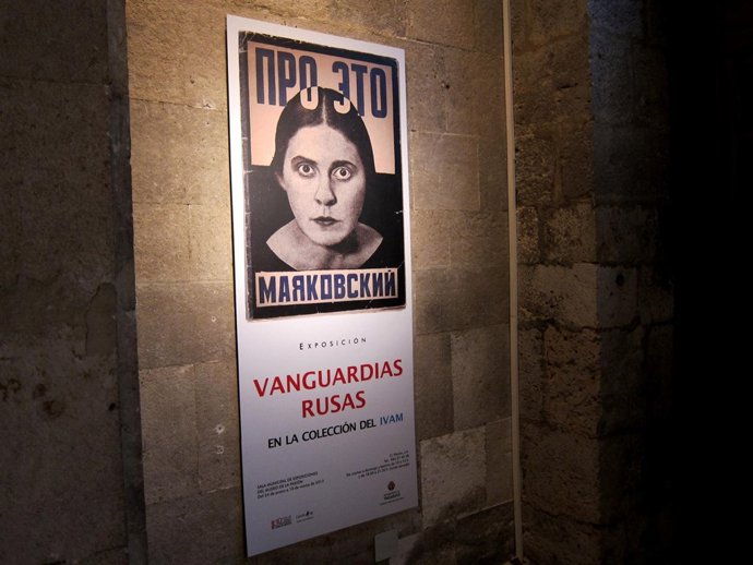 Cartel de la exposición de 'Vanguardias Rusas. En la colección del IVAM'