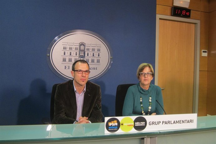 Biel Barceló y Joana Lluïsa Mascaró 