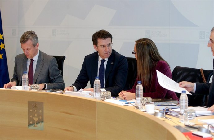 O mandatario galego, Alberto Núñez Feijóo, presidirá a reunión semanal do Consel