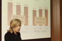 Economía/Finanzas.-Dancausa (Bankinter) cree que la morosidad de la banca subirá hasta que cambie la situación económica