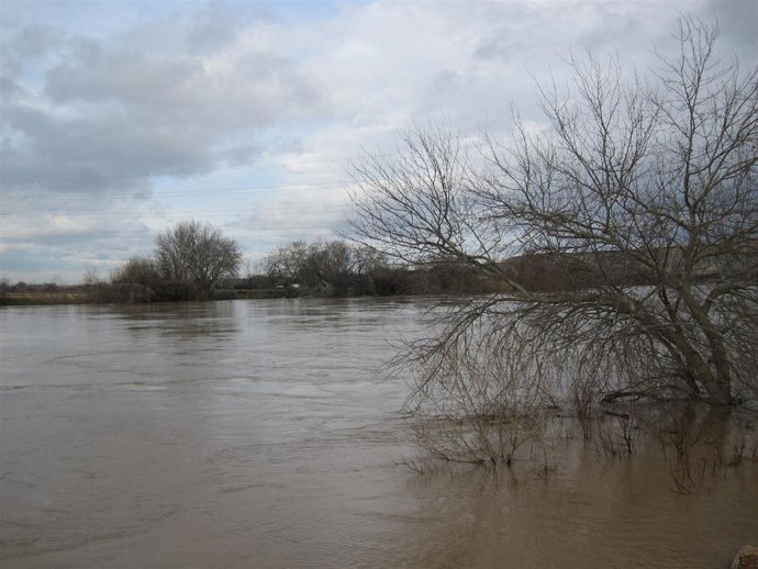 Crecida del Ebro