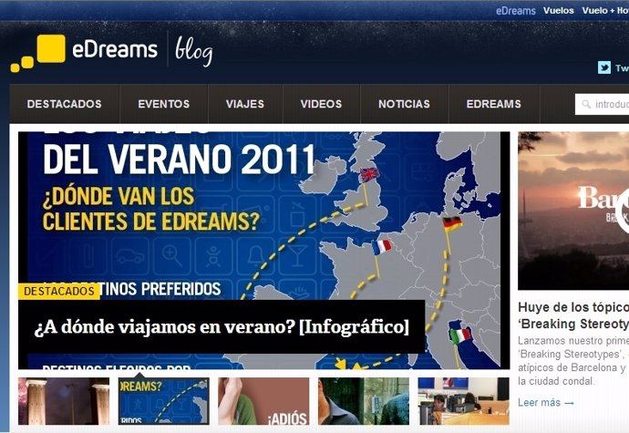 Web de eDreams
