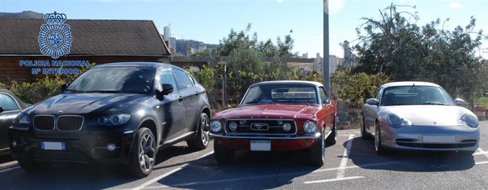 Vehículos incautados