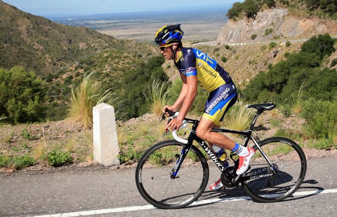 Contador se entrena en Argentina de cara al Tour de San Luis