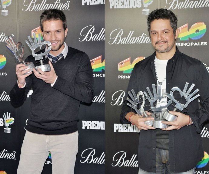 Alejandro Sanz y Pablo Alboran
