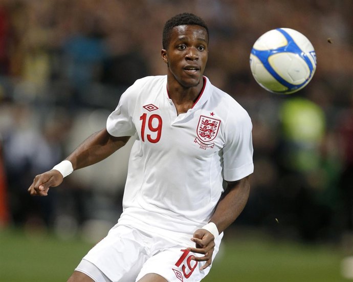 Wilfried Zaha con Inglaterra