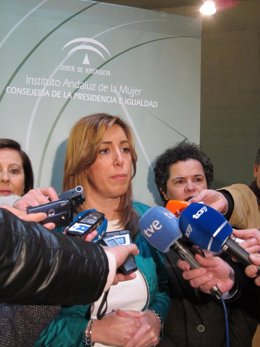 Consejera de Presidencia e Igualdad andaluza, Susana Díaz