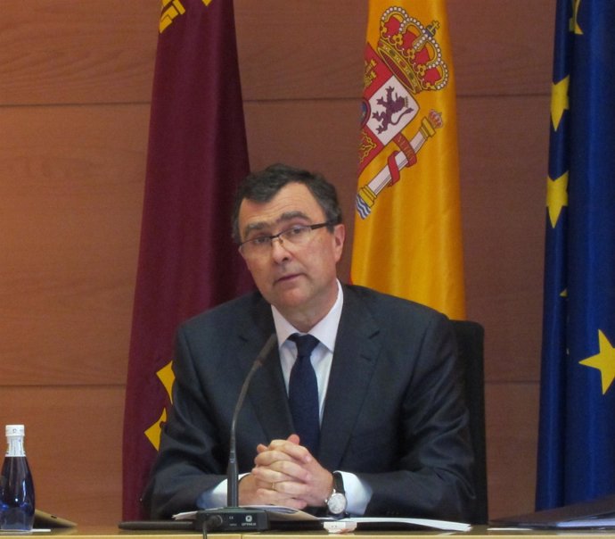 El portavoz del Gobierno regional, José Ballesta